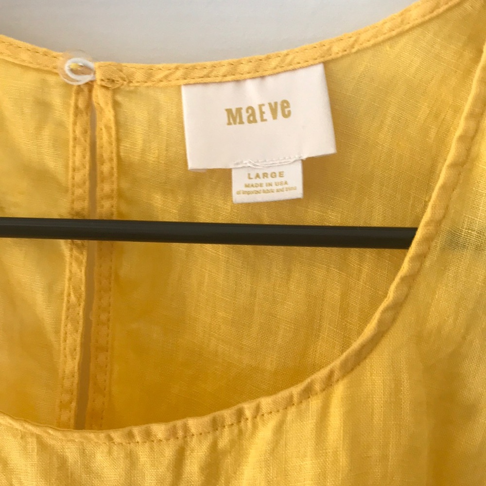 Anthropologie Maeve Linen Shirt